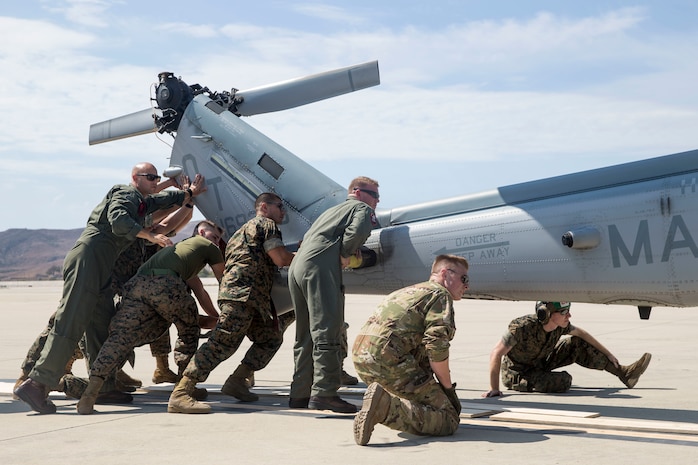 Strategic Lift and MCAS Camp Pendleton: Marines, airmen work together to deploy equipment, personnel