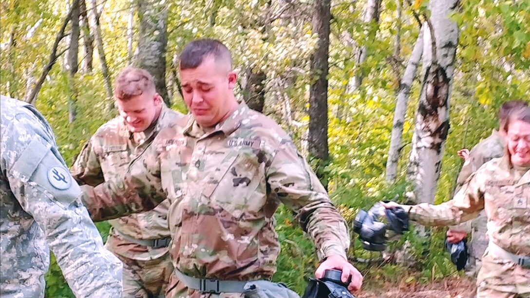 Four days with the 353rd Transportation Company