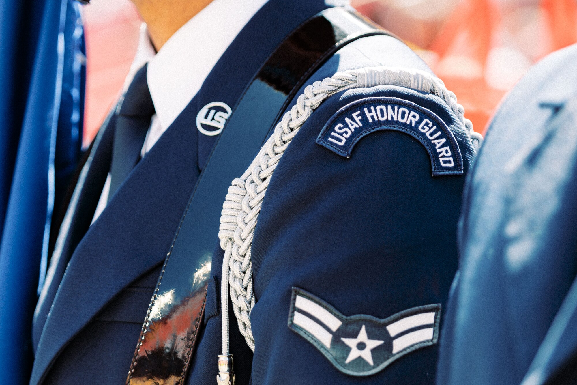 USAF Honor Guard kicks off Redskins Game
