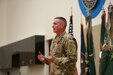 Members of the 19th Special Forces Group (Airborne) participate in a change of command and retirement ceremony on Camp Williams, Utah 14 September 2019. The unit received a new commanding officer and a new command sergeant major. (U.S. Army National Guard photo by, PFC. Jacob Jesperson)