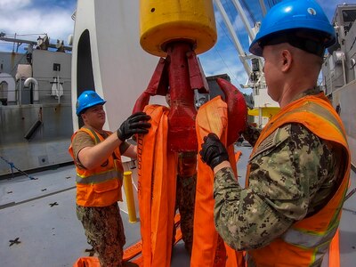 Navy Cargo Handling Bataillon 1 Conducts Training in Saipan