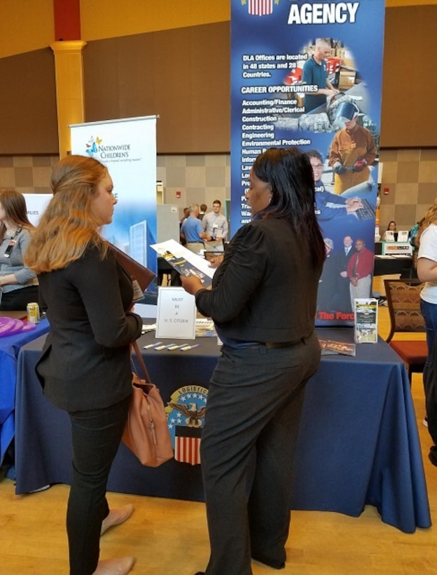 DLA Land and Maritime recruiters participated in the Ohio State