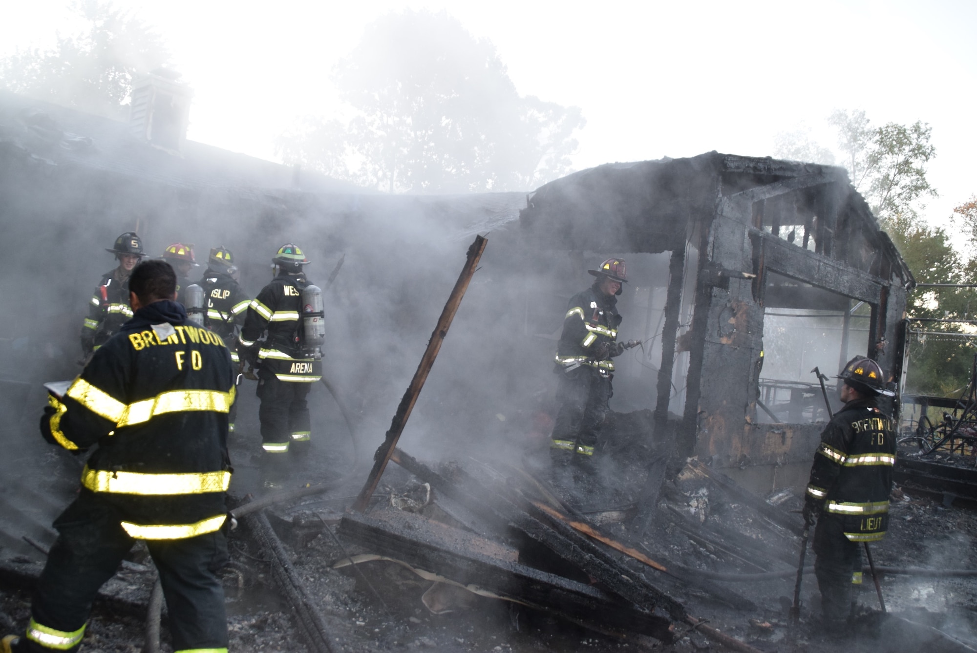 Airman 1st Class William Lemon, 8th Aircraft Maintenance Squadron F-16 Fighting Falcon crew chief, served 18 years as a volunteer firefighter at the Brentwood Volunteer Fire Department in Long Island, New York, before enlisting in the U.S. Air Force in 2017. (Courtesy Photo)