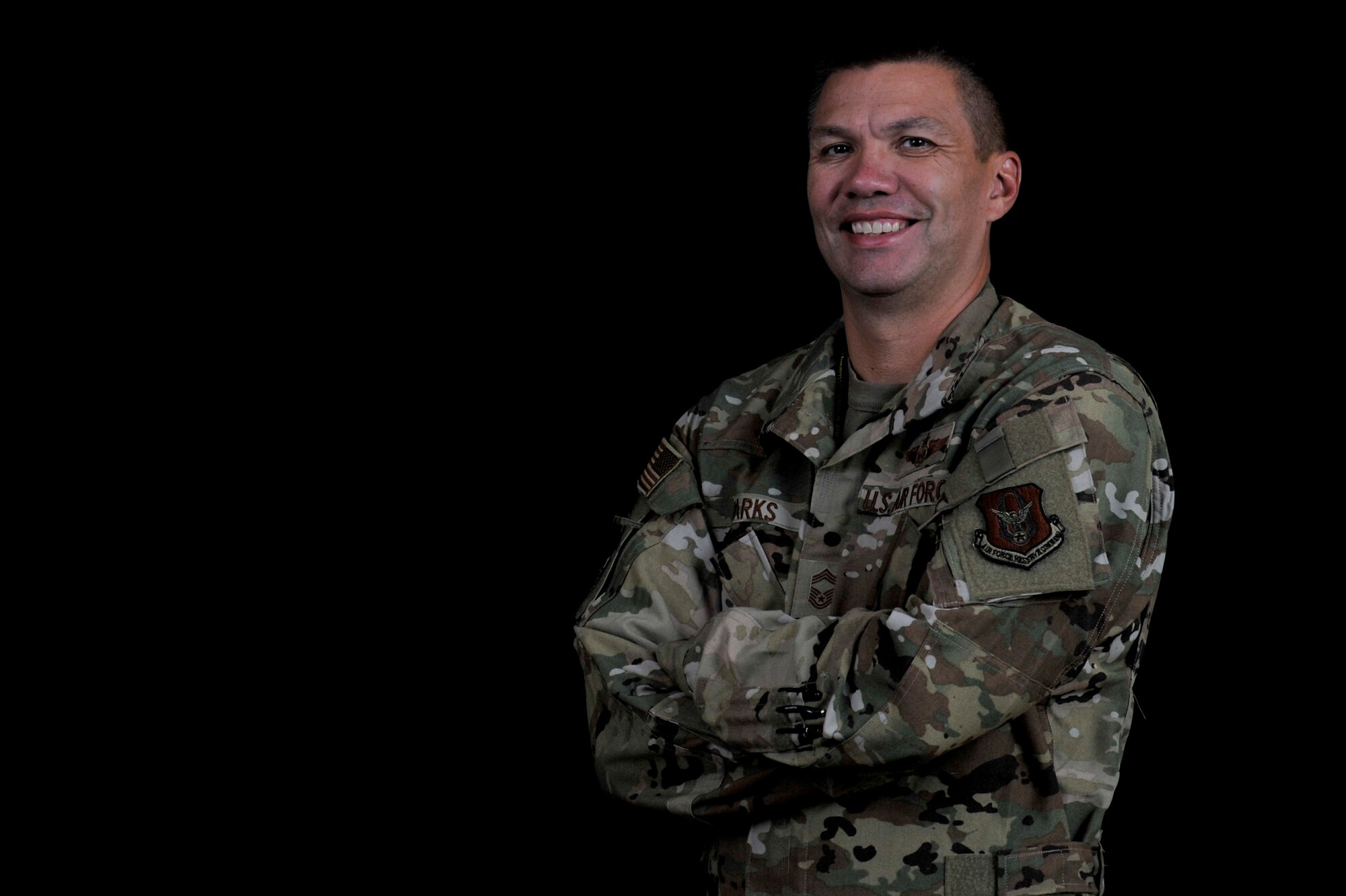 Chief Master Sgt. Nathan Parks, 726th Operations Group Superintendent. (U.S. Air Force photo by Airman 1st Class William Rosado)