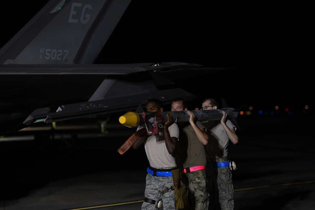 33rd Fighter Wing fires live AIM-9X missiles for the first time