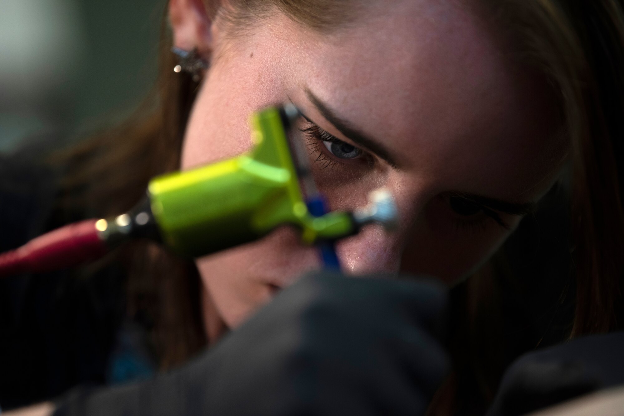 Part-time tattoo artist, full-time Airman