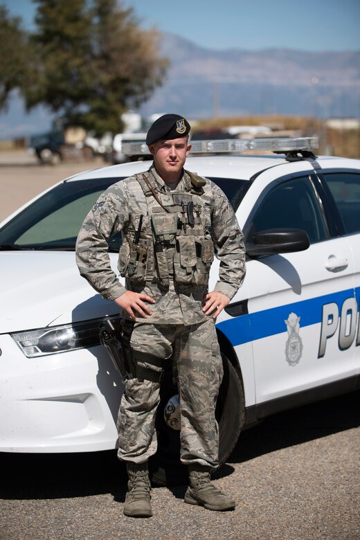 Airman 1st Class Lucas White, 75th Security Forces Squadron was awarded the coveted Top 3 Superior Award for the month of July. The monthly award recognizes the hard work of Team Hill’s Airmen on and off duty. (U.S. Air Force photo by Todd Cromar)