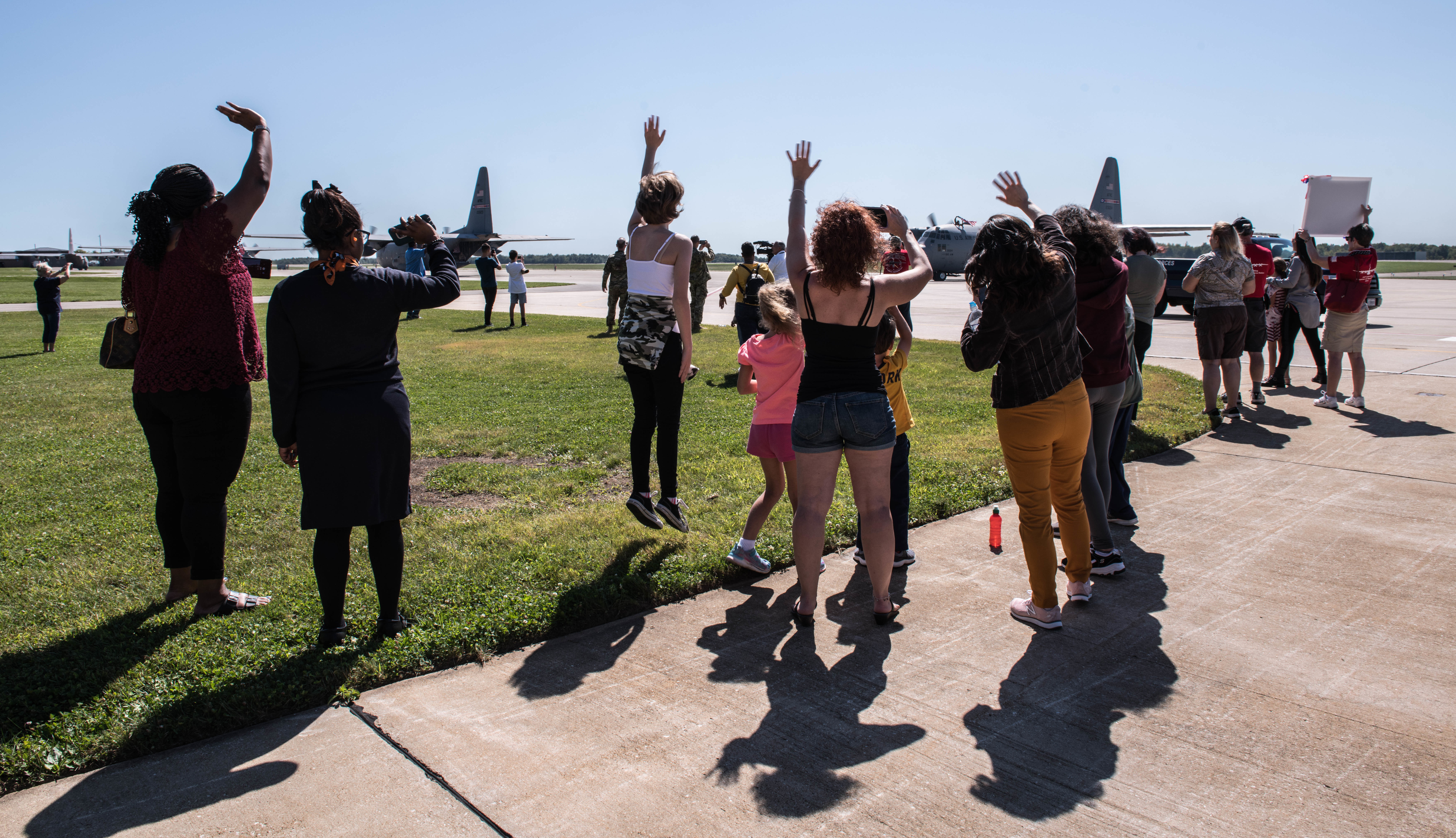 Youngstown Air Reserve Station Reserve Citizen Airmen and four aircraft assigned to the 757th Airlift Squadron, returned home on Sept. 18, 2019, from a four-month deployment to Southwest Asia.