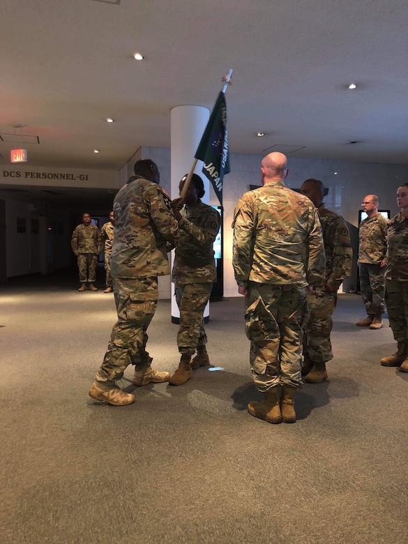 Lt. Col. Tanya E. Simmons assumed command as Battalion Commander of U.S. Army Pacific Support Unit, Japan Detachment, on August 18.