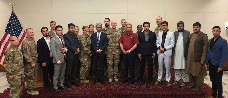 Executive level Power Governance team at the U. S. Embassy, Kabul, Afghanistan on September 21, 2019.