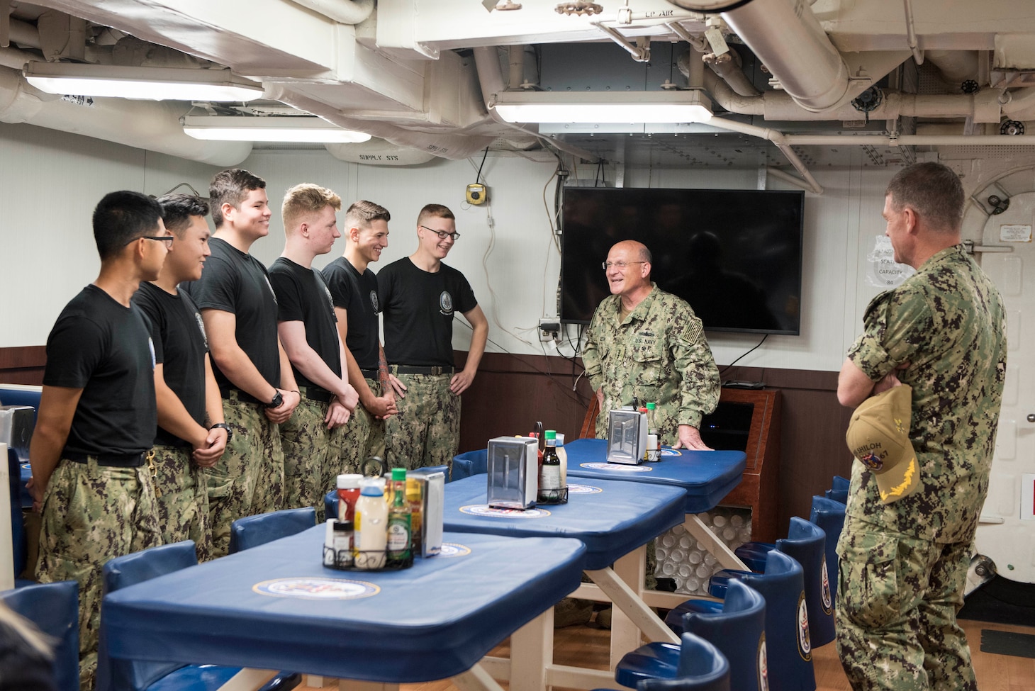 Chief of Naval Operations Visits Japan, Engages with Sailors and ...