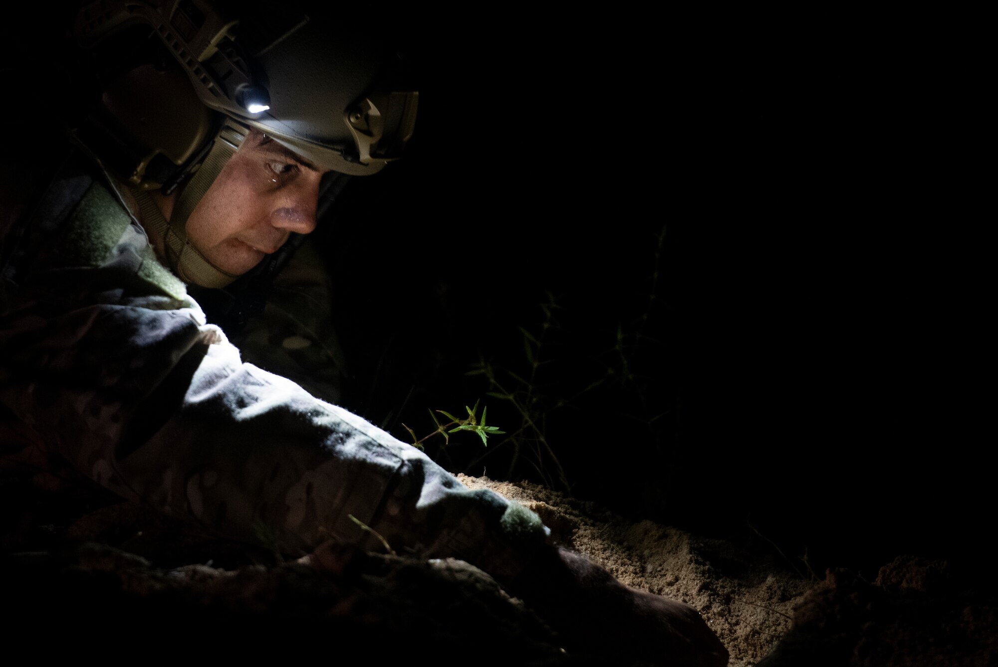 U.S. Airmen assigned to the 20th Civil Engineer Squadron explosive ordnance disposal flight participated in exercise Salty Weasel at McCrady Army National Guard Base Training Center near Columbia, South Carolina, Sept. 16 – 20.