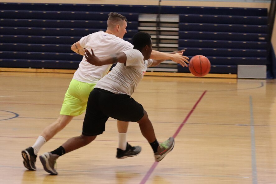 This year included a relay race, weightlifting, volleyball, basketball, cornhole, esports and a miniature warrior challenge.