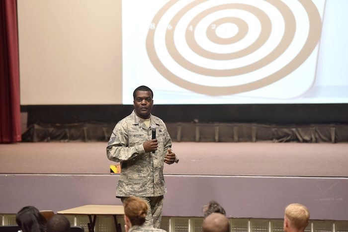 Team No Breaks: 2019 Airman of the Year, mentor host first candid, motivational talk