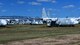 C-130 Hercules sit in the 309th Aircraft Maintenance and Regeneration Group at Davis-Monthan Air Force Base, Arizona, Sept. 20, 2019. The AMARG houses aircraft from across the Department of Defense and other government agencies including NASA. (U.S. Air Force photo by Airman 1st Class Jacob T. Stephens)
