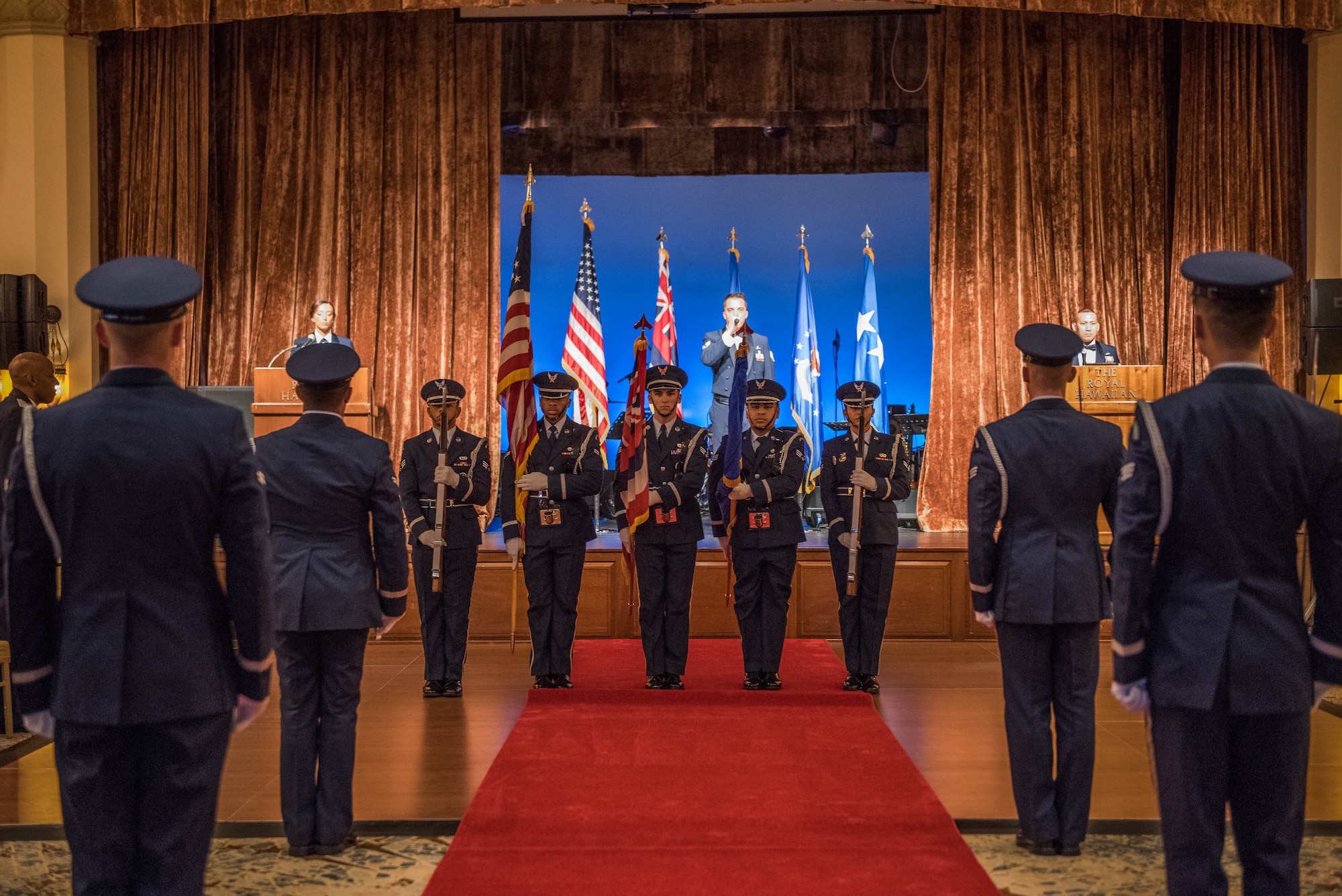 Pacific Air Forces Airmen Celebrate Heritage During Air Force Ball 