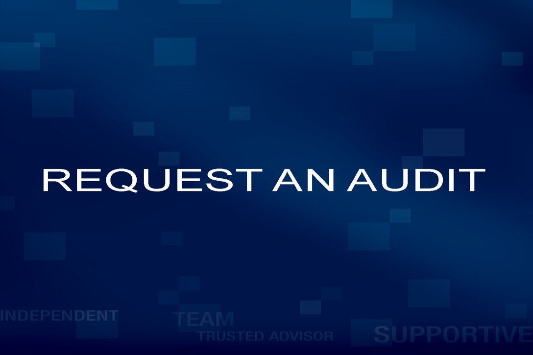 Request an Audit