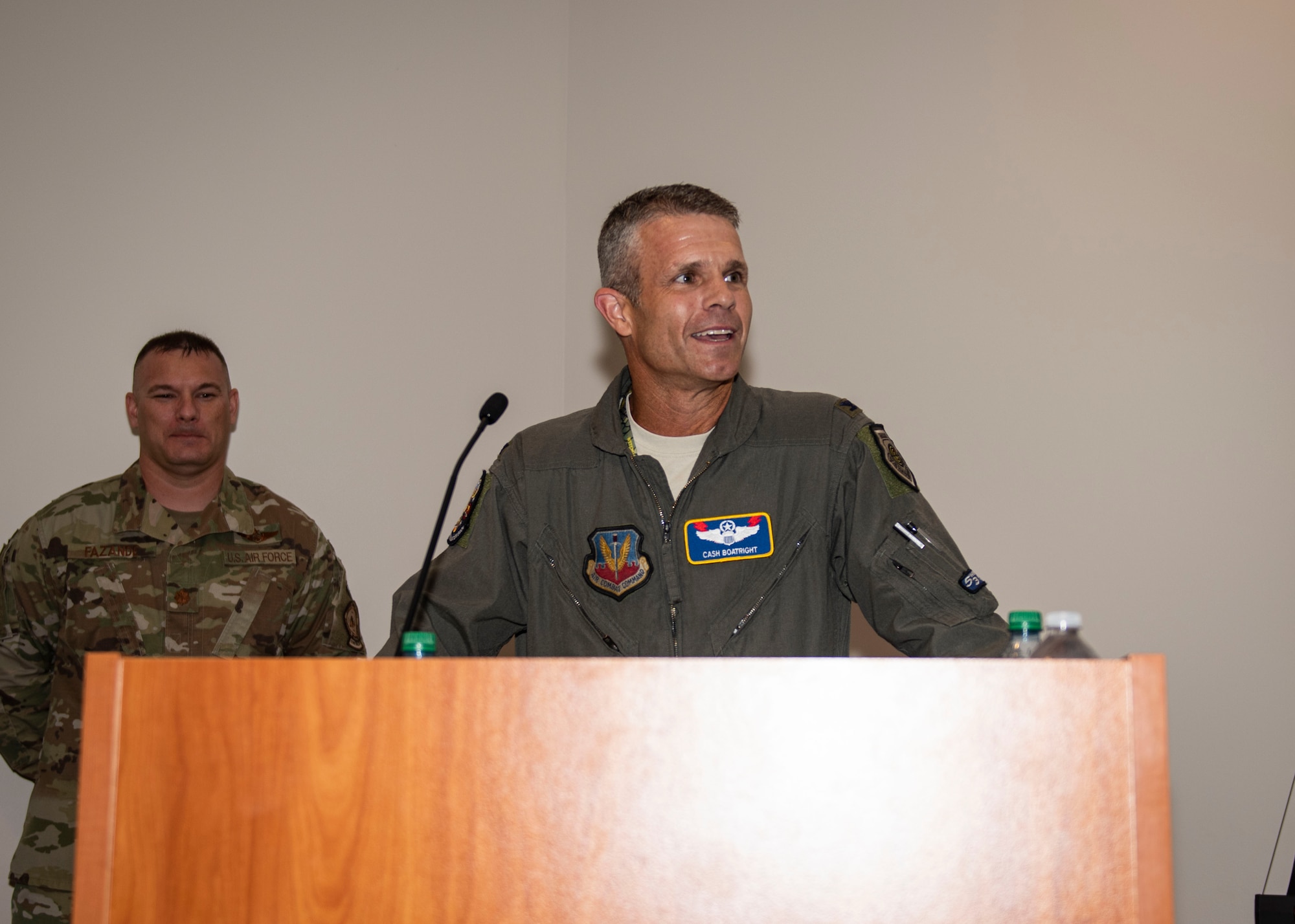 As a formal recognition of the hard work and efforts of the 53rd Wing Airmen at Tyndall Air Force Base in the 81st Range Control Squadron, the 81st RCS deactivated, then reactivated as the 81st Air Control Squadron during a ceremony on September 23, 2019.