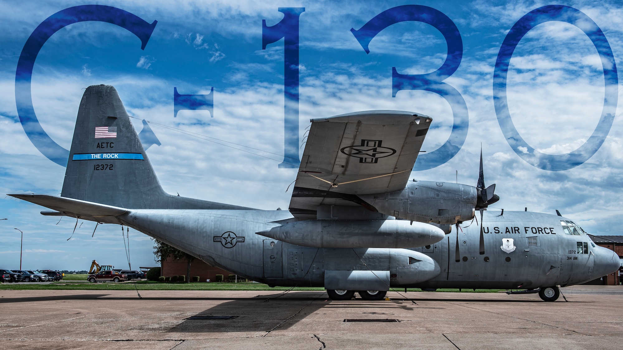 One of the most reliable and oldest models the United States Air Force uses, the C-130 Hercules is the prime transport for transporting troops and equipment whether it be to hostile areas or friendly territory. The C-130 is an aircraft that can complete diverse missions from humanitarian supply drops to being outfitted into a AC-130 "Spooky" gunship. The C-130 is a great example of flexibility being the key to air power. Read more about the C-130 at https://www.af.mil/About-Us/Fact-Sheets/Display/Article/1555054/c-130-hercules/ (U.S. Air Force illustration by Airman 1st Class Pedro Tenorio)