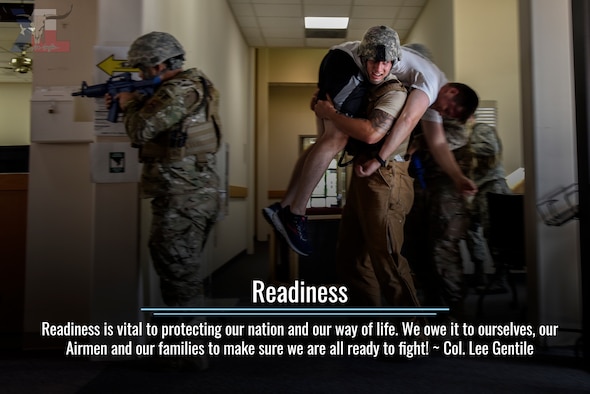 Col. Lee Gentile, 47th Flying Training Wing commander, will share his 12 expectations over the course of the next few months in a series of graphics. This week, Gentile stresses the importance of being prepared to answer any call our nation might need. (U.S. Air Force graphic by Senior Airman Marco A. Gomez)