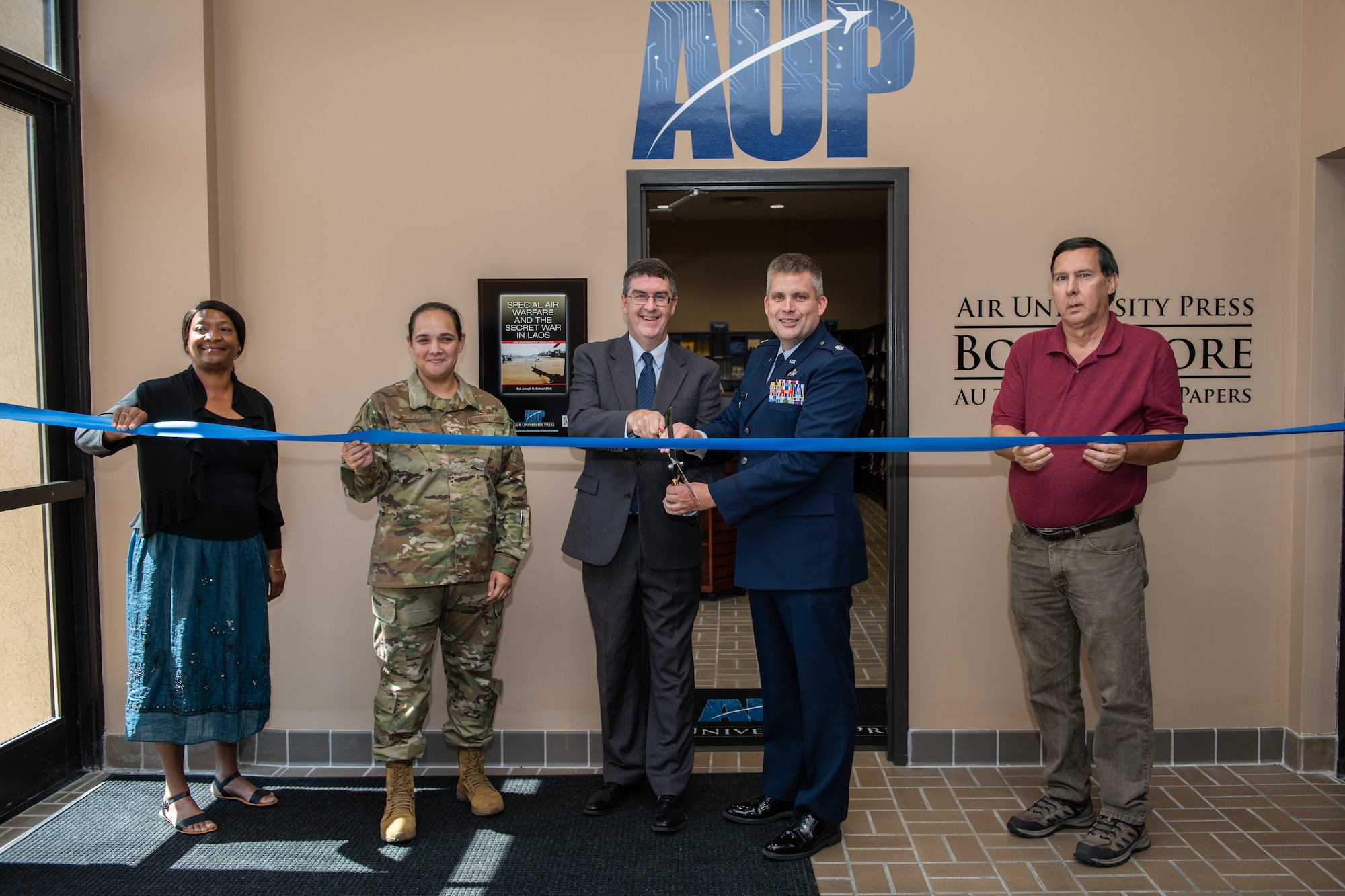 Air University Press unveil new bookstore in AU Library