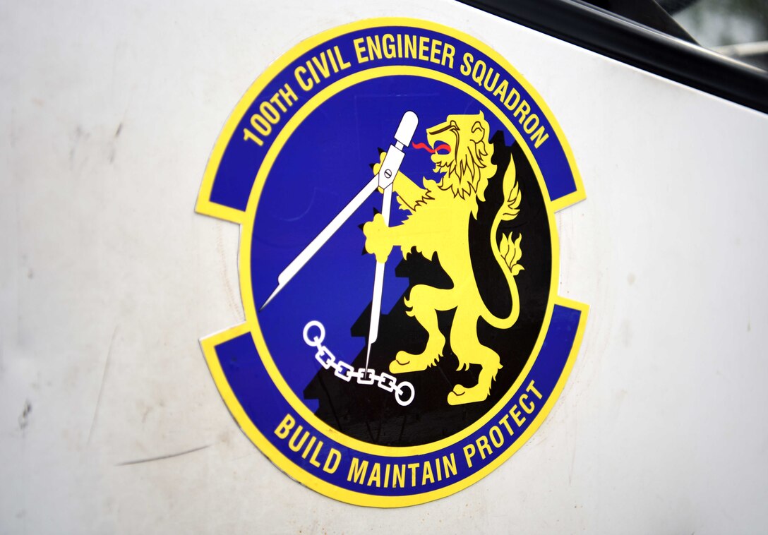 The 100th Civil Engineer Squadron Recycling Center maintains the Qualified Recycling Program to help reduce, re-use and recycle waste materials across base and divert waste from landfills at RAF Mildenhall, England, Sept. 11, 2019. The QRP uses a 7.5 ton vehicle for waste pick-up and a new electric forklift to cut diesel emissions in the recycling center. (U.S. Air Force photo by Airman 1st Class Brandon Esau)