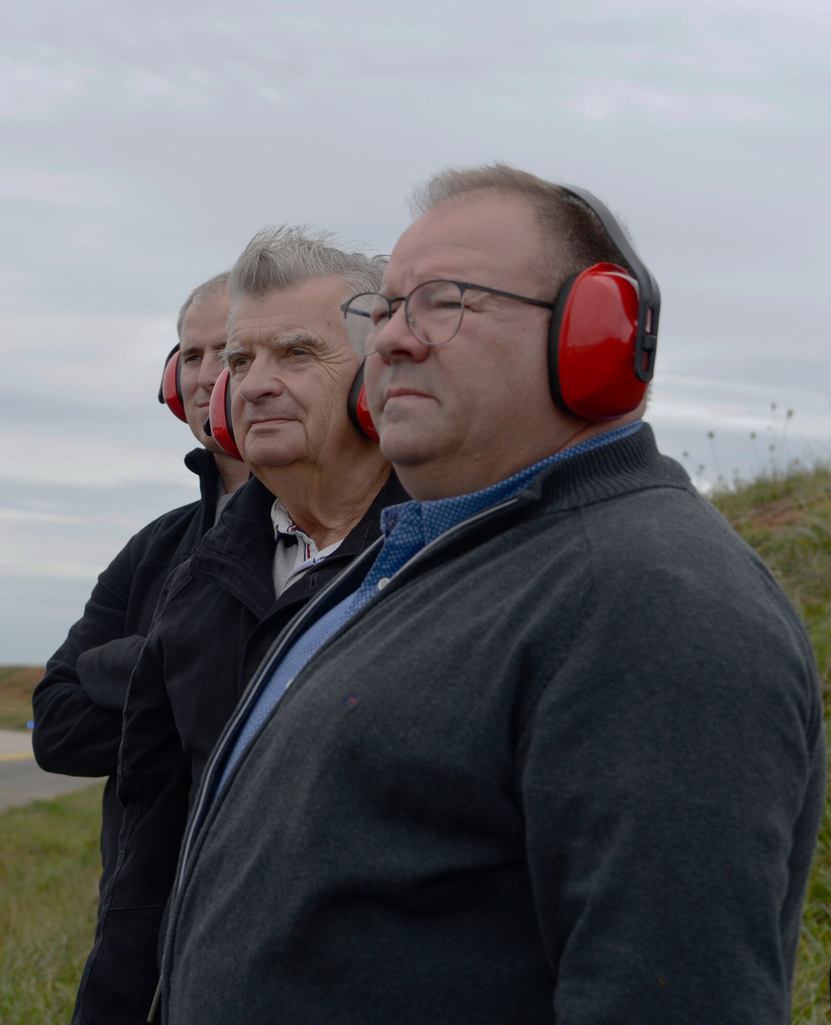 The men were invited to tour Spangdahlem AB as honorary commanders