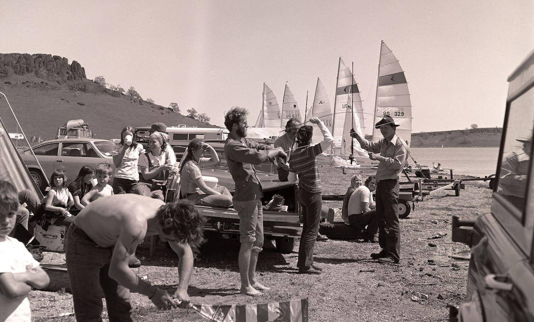 Black Butte Lake sailing c. 1975