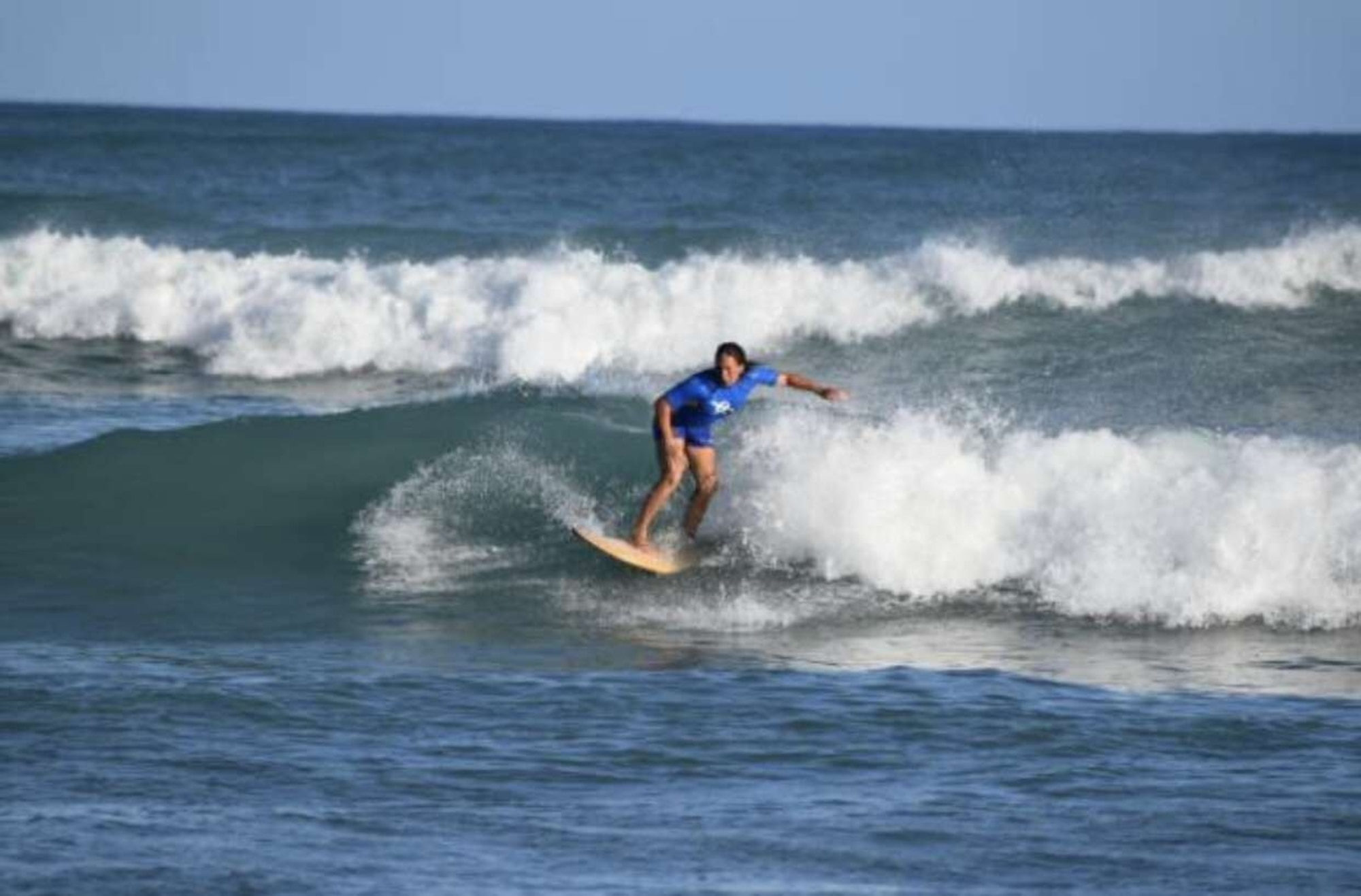 girl surfing