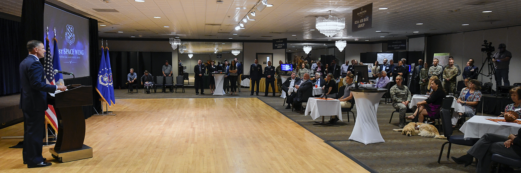 21 SW commander addresses community at State of the Wing > Peterson and ...