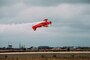 Members of Team Oracle take off to the sky at Marine Corps Air Station Miramar, Calif., Sept. 26. The team was doing a routine practice run before the 2019 airshow on Sept. 27 through Sept. 29.