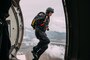 The Golden Knights conduct a demonstration at the 2019 Marine Corps Air Station Miramar Air Show on MCAS Miramar, Calif., Sept 28. This year's air show honors first responders by featuring several performances and displays that highlight first responders and their accomplishments.