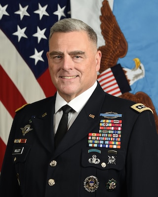 U.S. Army Gen. Mark A. Milley, 20th chairman of the Joint Chiefs of Staff