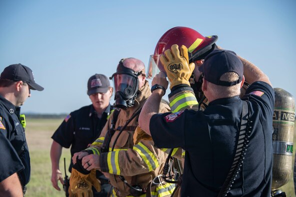 This facility is the Confined Space Trainer for the members of the Altus Air Force Base fire department,