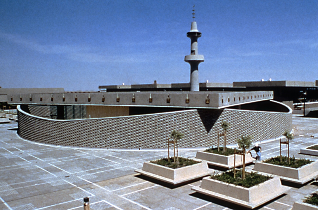 Mosque at the Airborne and Physical Training School, in Tabuk