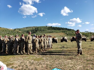 Military Intelligence Soldiers Conduct Training in Northern Utah