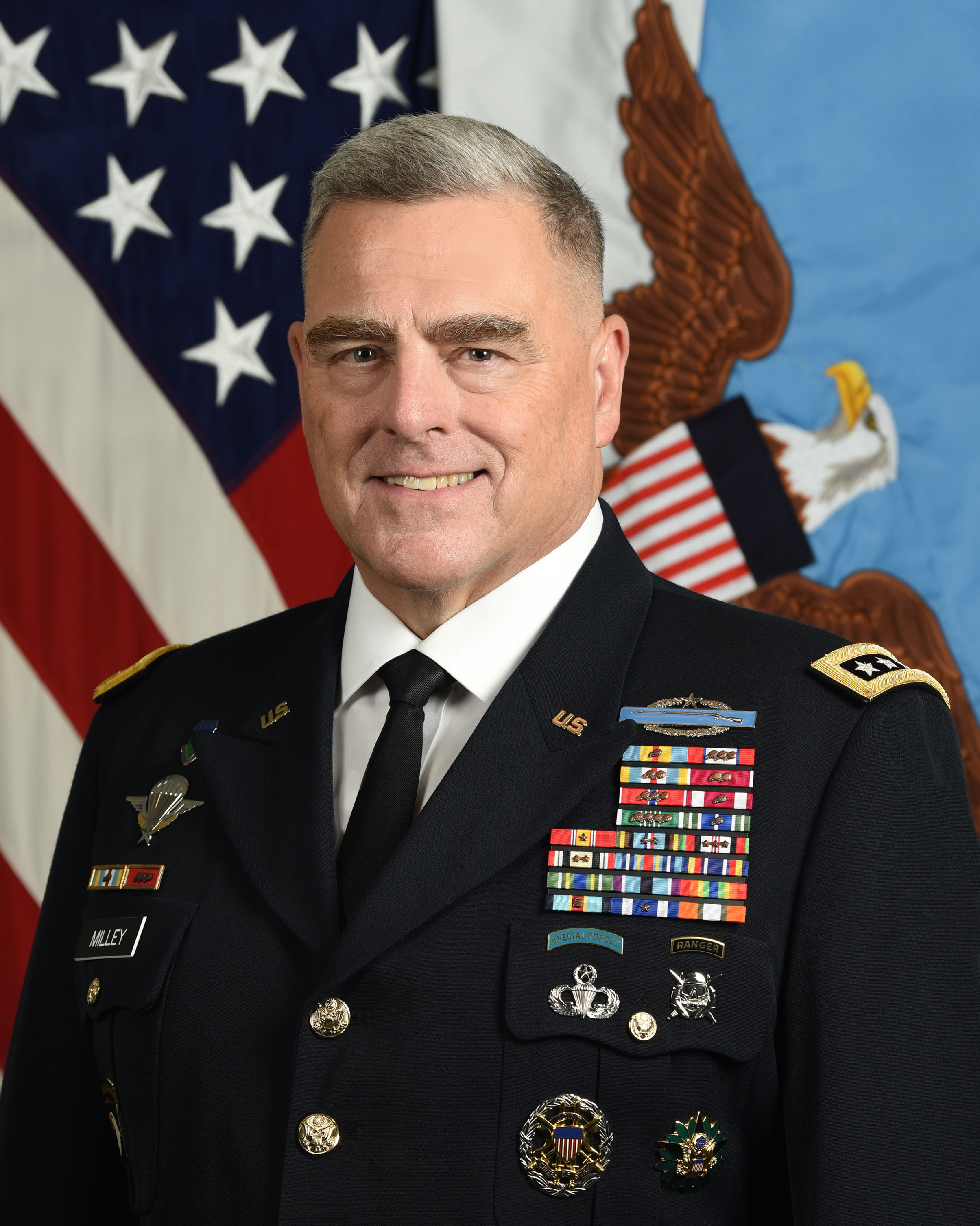 General Mark A. Milley &gt; U.S. Department of Defense &gt; Biography