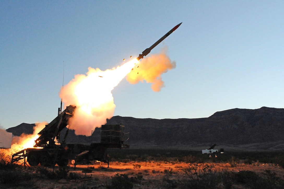 Army test-fires Patriot missile, March 27, 2019 (U.S. Army/Jason Cutshaw)