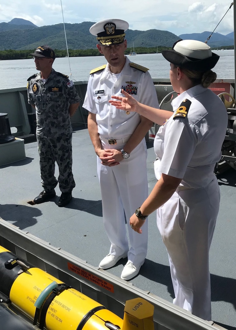 Naval Oceanography Visits Australia to Cement Partnerships