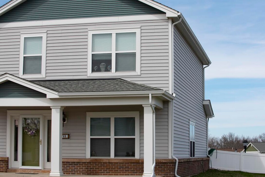 Whiteman AFB families are participating in the bear hunt to promote a safe, responsible alternative to isolation and social distancing.