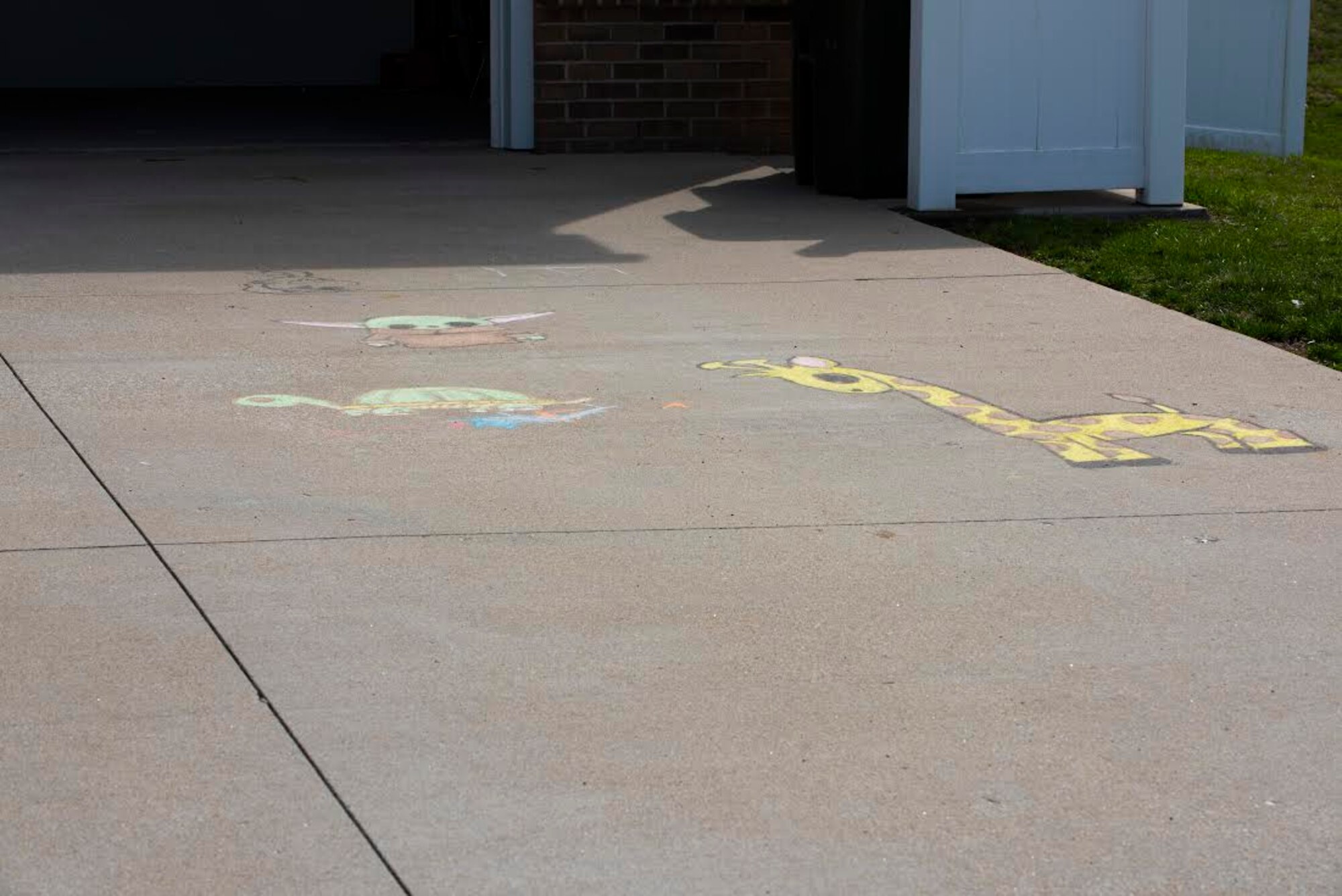 Whiteman AFB families are participating in the bear hunt to promote a safe, responsible alternative to isolation and social distancing.