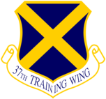 The 37th Training Wing, Joint Base San Antonio-Lackland, Texas, is the largest training wing in the United States Air Force. The Wing operates schools at nine locations throughout the United States with most of its training conducted at JBSA-Lackland. The Wing trains Airmen, Soldiers, Sailors, Marines, Coast Guardsmen, government agencies, coalition partners from over 100 countries and military working dogs.