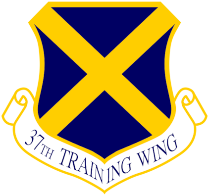 The 37th Training Wing, Joint Base San Antonio-Lackland, Texas, is the largest training wing in the United States Air Force. The Wing operates schools at nine locations throughout the United States with most of its training conducted at JBSA-Lackland. The Wing trains Airmen, Soldiers, Sailors, Marines, Coast Guardsmen, government agencies, coalition partners from over 100 countries and military working dogs.