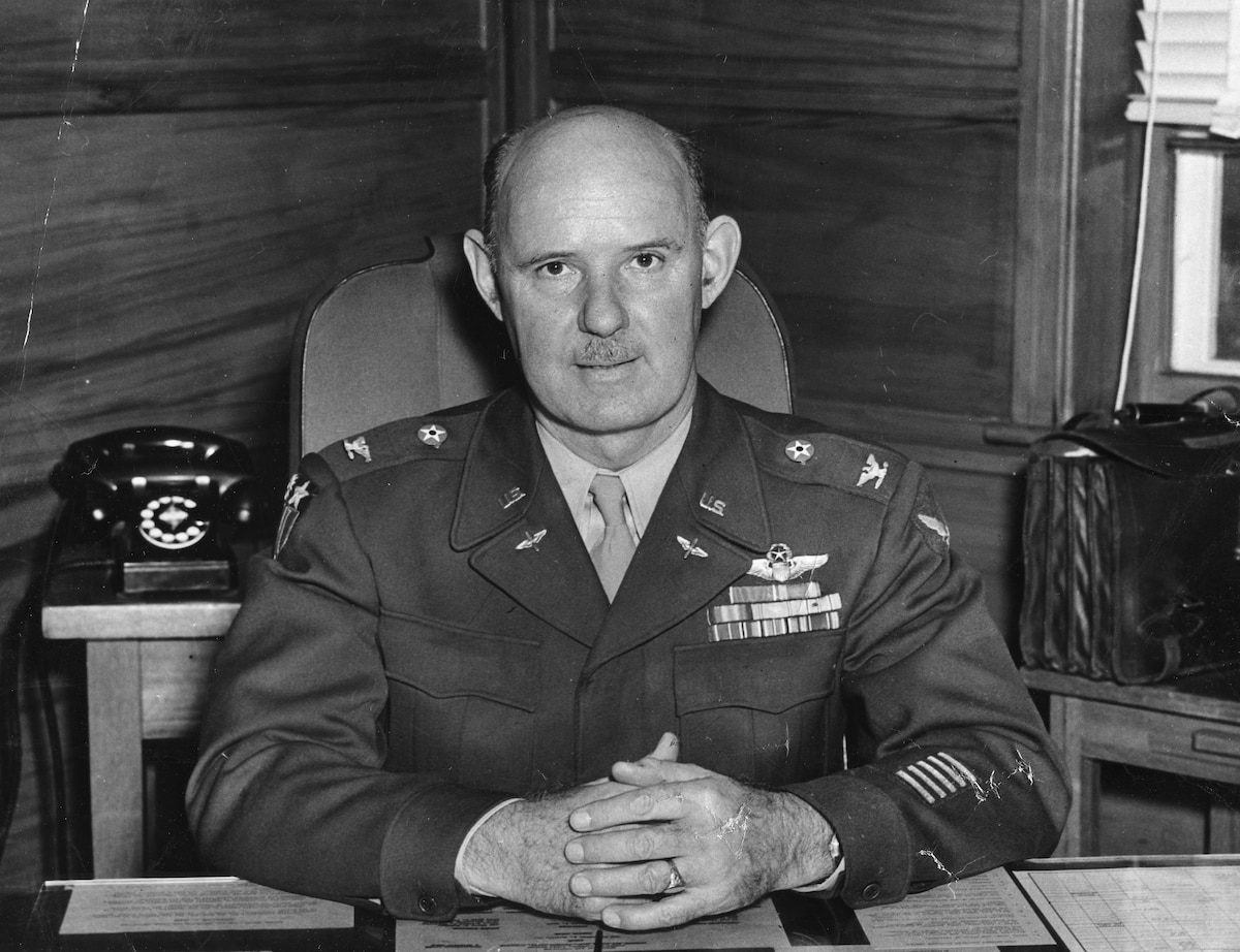Brig Gen Ray H. Clark (depicted here as a Colonel)