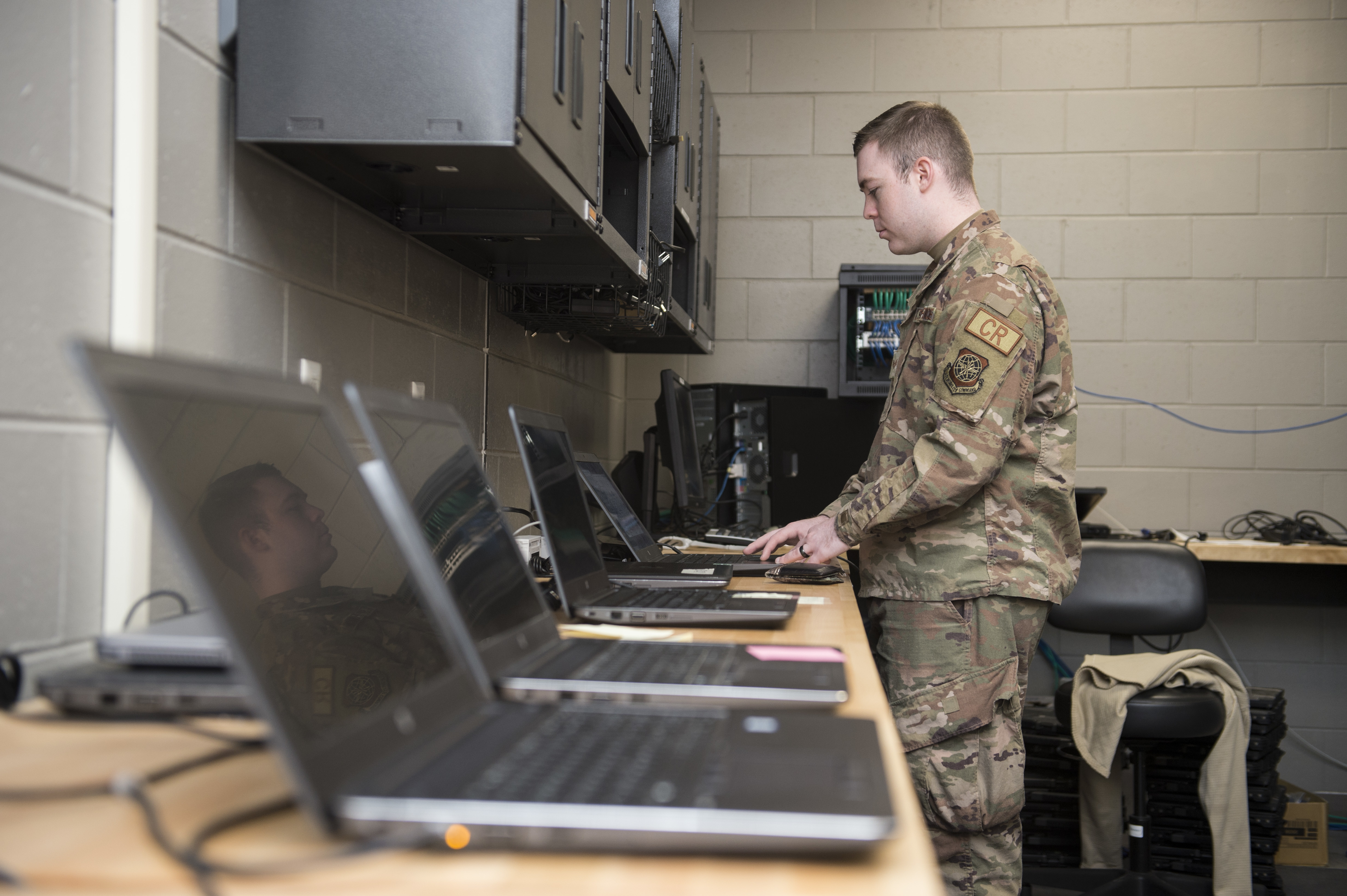 Comm Airmen busy to keep 621 CRW teleworkers connected during COVID19