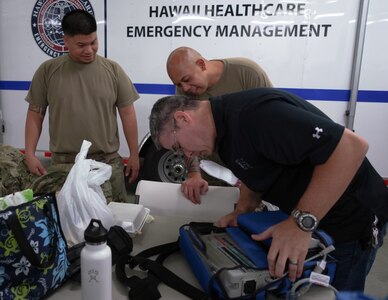 Hawaii National Guard Airmen assist in distribution of key medical supplies during COVID-19 response