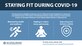 The Department of Health and Human Service’s Physical Activity Guidelines for Americans recommends at least 150 minutes of moderately intense aerobic activity per week and two sessions of strength training per week. (U.S. Air Force graphic)