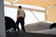 A photo of an airman working on the flight line