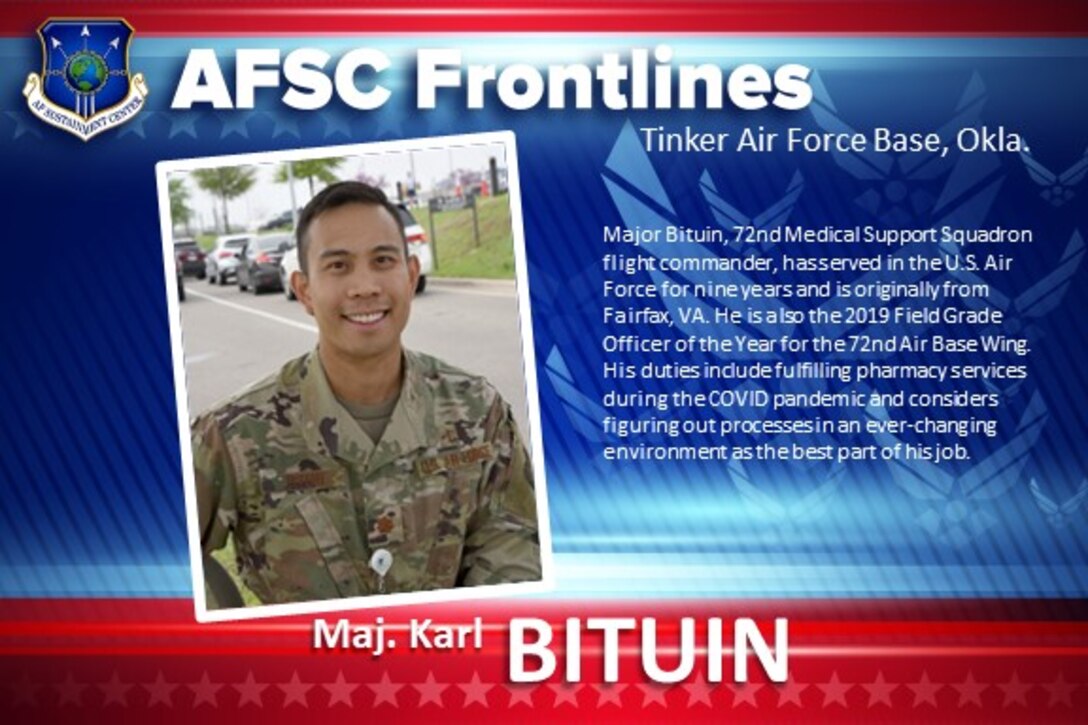 AFSC Spotlight: Maj. Karl Bituin