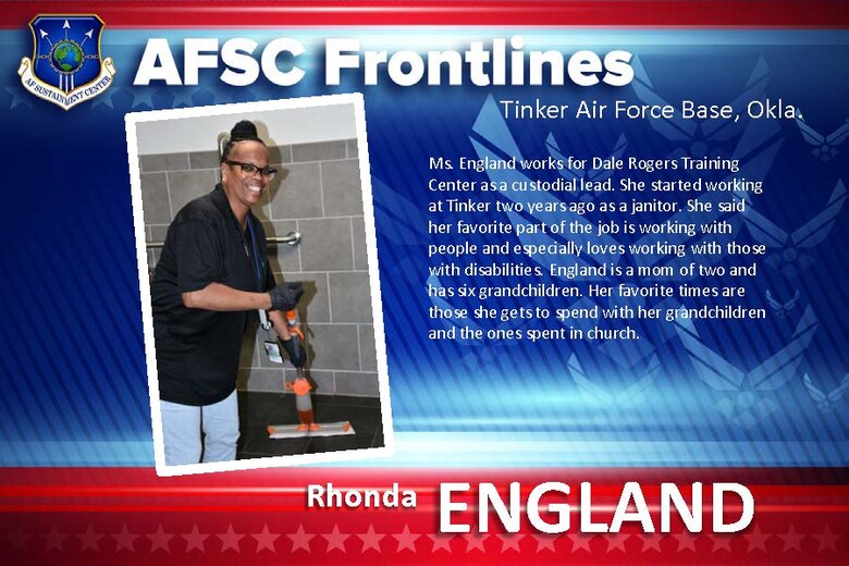 AFSC Spotlight: Meet Rhonda England